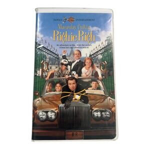 Richie Rich VHS Movie Starring Macaulay Culkin Family Entertainment Warner Video